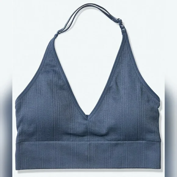 NWT *2* VS PINK Seamless Halter Bra Tops - Picture 5 of 13